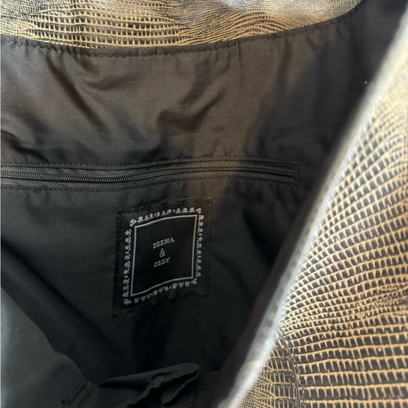 Deena & Ozzy Reptile Hobo Bag - Picture 5 of 16